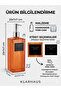 Premium Textured Glass Liquid Soap Dispenser – 500ml - 23 X 7 X 7 cm - 3