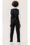 Boys' Tuxedo Suit Set – 5-Piece Set with Pants, Vest, Bow Tie, Shirt and Chain - 6