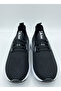 Lace-Up Knit Unisex Sneakers-Black White - 4