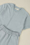 Front Stitching Detailed Suit Gray - 5