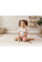 Girl's Suit with Ribbon Print - 2
