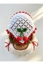 Knitted Bandana Children's Hair Band Cherry Crochet Summer Bandana - 4