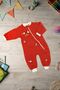 Muslin 100% Organic Cotton - Unisex Baby Seasonal Sleeping Bag with Zipper - Lamb Embroidery - Tile Pattern - 2