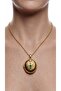 Covered Locket Necklace - 6