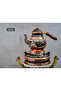 ساموفار نحاس كهربائي مطرز 5.2 لتر 220 فولت - 4