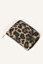 Women's Faux Leather Leopard Wallet I1082Axns - 3
