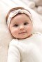 Baby Girl 2-Piece Cotton Bandana Beanie with Moonlight Pattern and Bow, Flexible and Comfortable (684602) - 3