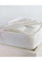 Fresh Touch Liquid-Proof Single Mattress Protector Mattress Pad 100X200 cm White