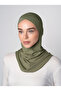 Cross Hijab Neck Collar Bonnet - Khaki - (St232), (Id 3423226) - 2