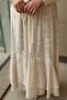 Rose Sequin Embroidered Belted Evening Dress - 5