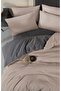 Double Cotton Duvet Cover Set |   4 Pieces |   Set with Elastic Sheets and Pillows - 5