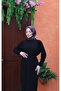 Complete Long Dress with Pleats and Belt - 2