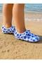 Scuba Fabric, Non-Slip and Drainable Soles, Ruffled Children's Beach and Sea Shoes, Pool Shoes - 2