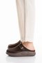 Women's Brown Orthopedic Sole Comfortable Closed-Front Slippers-Sabo Slippers-Hospital Slippers S1680 - 2