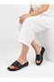 Artı-Artı020-5000-2 Women's Daily Orthopedic & Heel Spur Function Black Red Slippers - 4