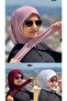 3 Snap Fasteners Hijab Cap
