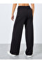 Ribbed Wide Leg Pants with Elastic Waistband - 5