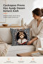 غطاء وسادة بتصميم Cockapoo Prince Goose Feet - 5