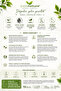 Makeup and Facial Cleansing Foam Organic Vegan Cleansing Foam with Lemon and Melissa Extracts - 6