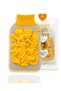 1 Piece Yellow Double-Sided Premium Bath Shower Scrubbing Glove with Foaming Effect, 100% Natural, for Normal Skin - 6