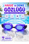 Swimming Goggles & Blue with Earplugs