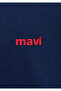 Printed Navy Blue T-Shirt Loose Fit / Relaxed Comfortable Cut 0612216-70497 - 7