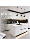 Matte White Adhesive Foil Kitchen Cabinet and Furniture Covering Foil 50cm X 8Mt