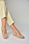 Y250770702 Mink Suede Low Wedge Sole Women's Shoes - 2
