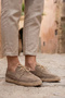 Sahra Men's Faux Leather Lace-Up Espadrille - 4