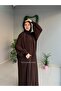 Ahsen Ferace with Zipper Along the Length - 7