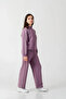 8-12 Years Berceste Soft Girls' Set-Purple - 4