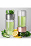 Double Layer Glass Detox Herbal Tea Linden Teapot Herbal Tea Cup Tea French Press - 2