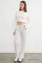 3 Threaded Side Stripe Tie-Up Sweatpants - 3