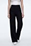 Women's Basic High Waist Wide Leg Pants - 2
