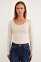 Basic U-Neck Modal Bodysuit - 6