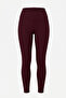 High Waist Ribbed Women's Leggings - 6