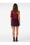 Sleeveless Asymmetrical Blouse with Scarf Detail - 3