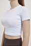 Armalife 1642 bis neck short sleeve basic women's t-shirt - 5