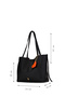 Black Women's Shoulder Bag Us26181 - 3