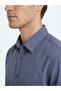 Indigo Striped Oversize Fit Short Woven Casual Shirt - 3