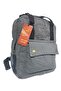 Quality Single Compartment Unisex Design Vintage School Travel Daily Backpack 28X37 cm - 3