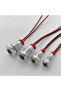 12-24V 12mm Green Waterproof IP67 Signal light Metal LED Warning Indicator Light Signal Lamp Pilot W - 6