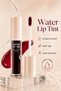 Water Lip Tint Lip Tint New Series Dark Cherry, Water-Based Long-Lasting Dark Cherry Tint Liquid Lipstick Lip Colorant - 5