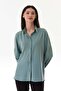 Basic Jacquard Oversize Shirt - 3