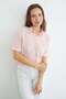 Striped Oversize Crop Shirt - 5
