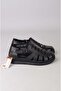 22317 Alena Genuine Leather Comfort Women's Sandals Black - 3
