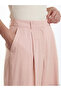 Lcw Modest Pink Modal Textured Women's Fabric Trousers - 3