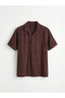 Lcw Vision Mürdüm Regular Fit Patterned Men's Shirt - 5