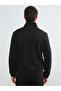Lcw Vision Brown Mock Neck Men's Zippered Sweatshirt - 4