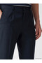 Nevavm Regular Fit Linen-Look Men's Pleated Trousers with a Difference - 3